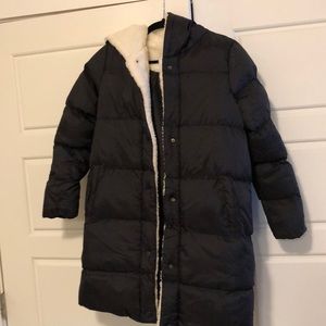 ASOS padded fleece lined coat